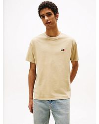 Tommy Hilfiger - Relaxed Fit T-Shirt Met Geweven Badge - Lyst