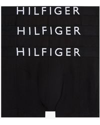 Tommy Hilfiger - 3-pack Contrast Logo Waistband Trunks - Lyst