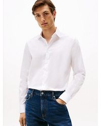 Tommy Hilfiger - Smart Casual Th Flex Slim Fit Hemd - Lyst