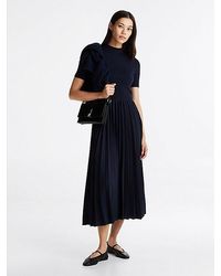 Tommy Hilfiger - Fit-And-Flare-Kleid - Lyst