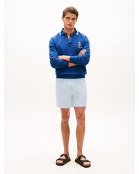 Tommy Hilfiger - Dover Paper Touch Poplin Regular Fit Shorts - Lyst