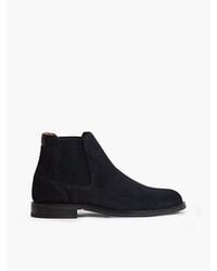Tommy Hilfiger - Suede Rubberised Flag Chelsea Boots - Lyst