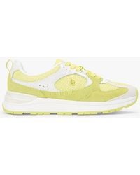 Tommy Hilfiger - Tonal Th Monogram Mixed Texture Trainers - Lyst