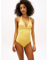 Tommy Hilfiger - Original Badpak Met Halternek En Logo - Lyst