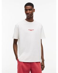 Tommy Hilfiger - Back Graphic Relaxed Jersey T-Shirt - Lyst