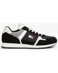 Tommy Hilfiger - Sneakers Con Logo E Mix Di Texture - Lyst