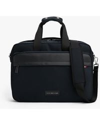 Tommy Hilfiger - Sacoche Pour Ordinateur Portable À Logo - Lyst