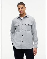 Tommy Hilfiger - Relaxed Fit Wool Blend Shirt - Lyst