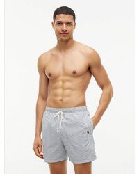 Tommy Hilfiger - Original Print Mid Length Swim Shorts - Lyst