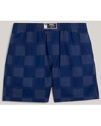 Tommy Hilfiger - Uniseks Relaxed Short Met Checkerboard-print - Lyst