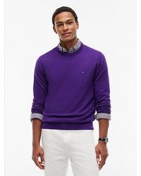 Tommy Hilfiger - Crew Neck Jumper With Cashmere - Lyst