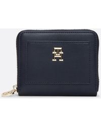 Tommy Hilfiger - Th Monogram Medium Zip-around Wallet - Lyst