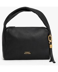 Tommy Hilfiger - City Leather Twist Handle Bag - Lyst