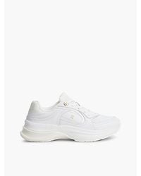 Tommy Hilfiger - Th Monogram Leather Chunky Trainers - Lyst