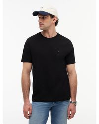 Tommy Hilfiger - Flag Embroidery Crew Neck T-shirt - Lyst