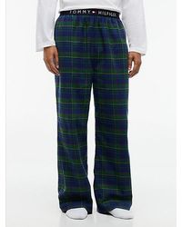Tommy Hilfiger - Th Original Logo Flannel Pyjama Bottoms - Lyst