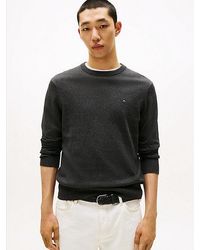 Tommy Hilfiger - Trui Met Ronde Hals En Kasjmier - Lyst