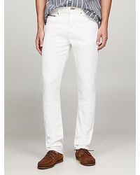 Tommy Hilfiger - Houston Tapered Witte Jeans - Lyst