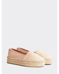 Tommy Hilfiger Sportieve Platform Espadrille - Roze
