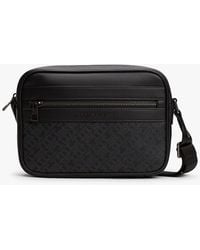 Tommy Hilfiger - Borsa Reporter Th Monogram Con Logo - Lyst