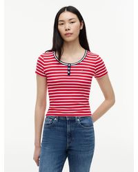 Tommy Hilfiger - Slim Henley T-Shirt - Lyst