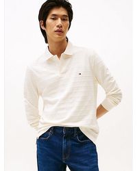 Tommy Hilfiger - Regular Fit Polo Met Lange Mouwen - Lyst