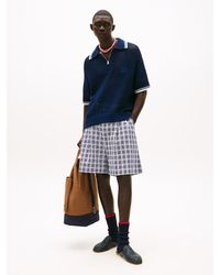 Tommy Hilfiger - The Runway Collection Wide Leg Chino Shorts - Lyst