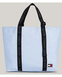 Tommy Hilfiger - Essential Medium Shopper Met Repeat Logo - Lyst