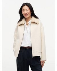 Tommy Hilfiger - Double Faced Wool Blend Relaxed Jacket - Lyst