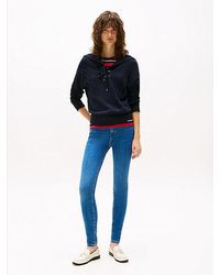 Tommy Hilfiger - Como Skinny Jeans Mit Mittelhohem Bund - Lyst