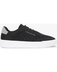Tommy Hilfiger - Logo Knit Court Trainers - Lyst