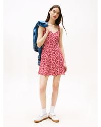 Tommy Hilfiger - Fit And Flare Extra Slim Mini Dress - Lyst