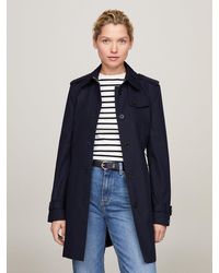 Tommy Hilfiger - Trench-coat droit Heritage - Lyst
