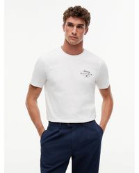 Tommy Hilfiger - Logo Jersey Crew Neck T-Shirt - Lyst