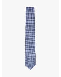 Tommy Hilfiger - Corbata De Pura Seda Con Diseño Geométrico - Lyst
