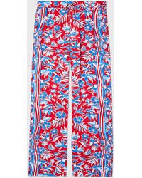 Tommy Hilfiger - Adaptive Tropical Scarf Print Trousers - Lyst