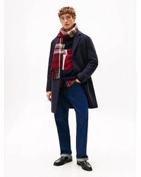 Tommy Hilfiger - Smart Casual Single-Breasted Jas Van Wolmix - Lyst