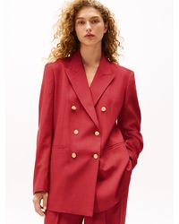 Tommy Hilfiger - The Sofia Capsule Double Breasted Blazer - Lyst