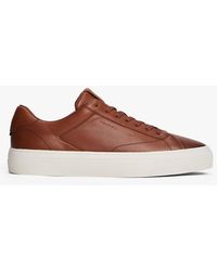 Tommy Hilfiger - Baskets En Cuir À Semelle Cuvette - Lyst