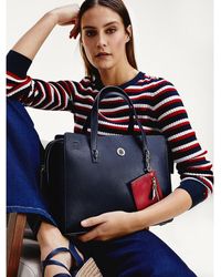 Tommy Hilfiger Charming Tommy Handtas - Blauw