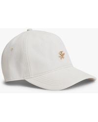Tommy Hilfiger - Casquette Rayée À Plaque Logo - Lyst