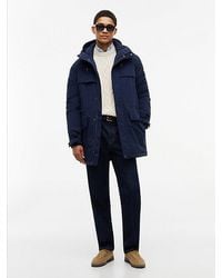 Tommy Hilfiger - Tommy Jeans Relaxed Water Resistant Padded Hooded Parka - Lyst
