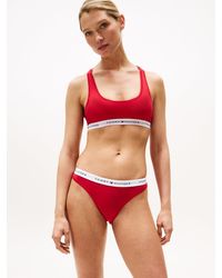 Tommy Hilfiger - Bralette Tommy Icons Sfoderata - Lyst