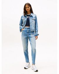 Tommy Hilfiger - Ultra High Rise Tapered Mom Jeans - Lyst