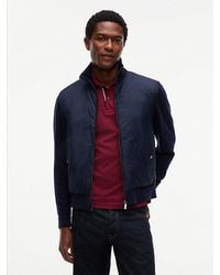 Tommy Hilfiger - New York Label Wool Blend Jacket - Lyst