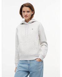 Tommy Hilfiger - Brushed Fleece Drawstring Hoody - Lyst