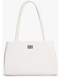 Tommy Hilfiger - Borsa Tote Con Placchetta Iconica - Lyst