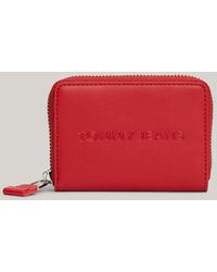 Tommy Hilfiger - Essential Metal Logo Zip-around Wallet - Lyst