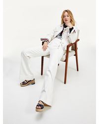 Tommy Hilfiger Tommy Icons Flared High Rise Broek - Meerkleurig