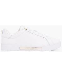 Tommy Hilfiger - Leather Cupsole Court Trainers - Lyst